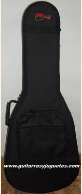 estuche liviano.para guitarra vista cerrado
